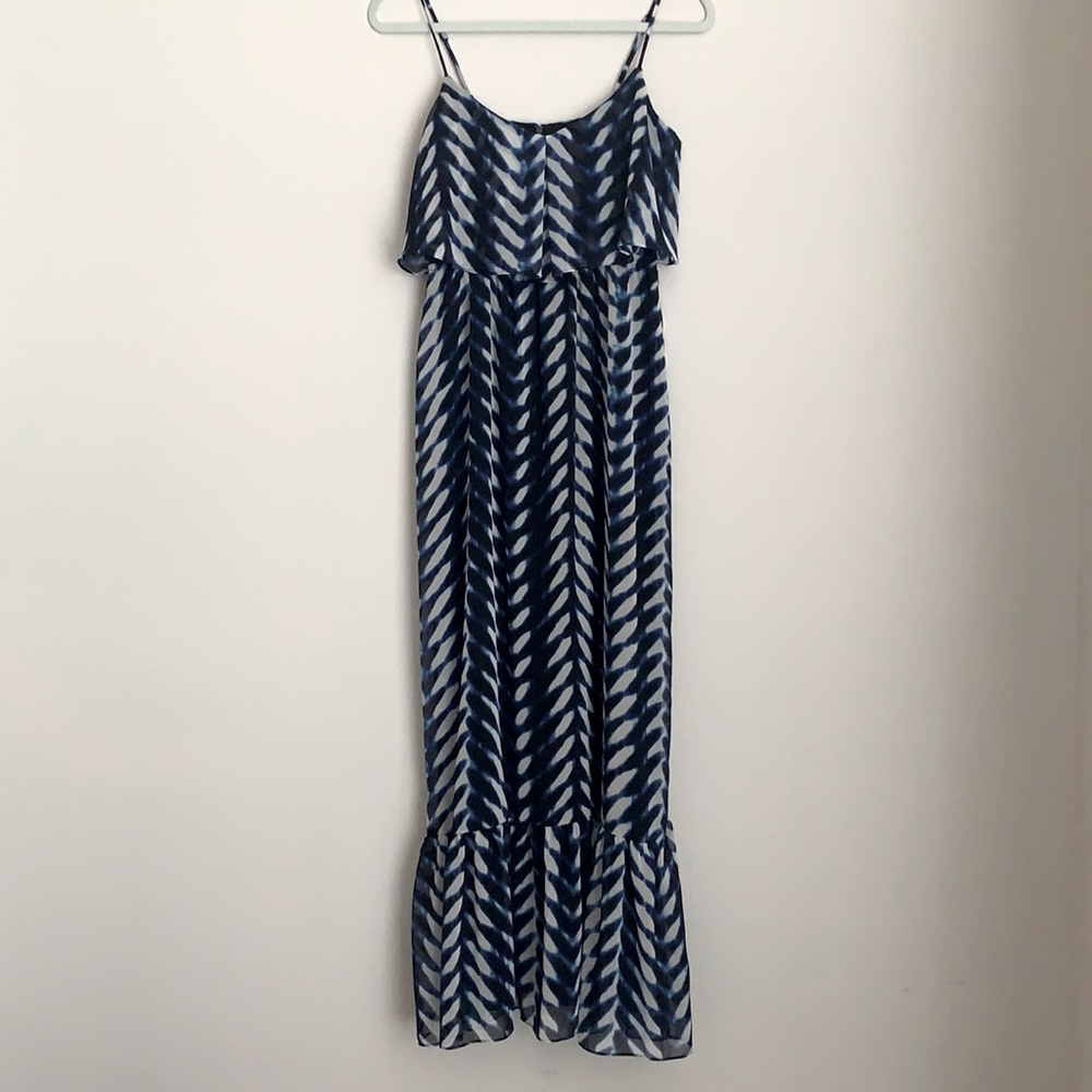 Tie dye maxi dress